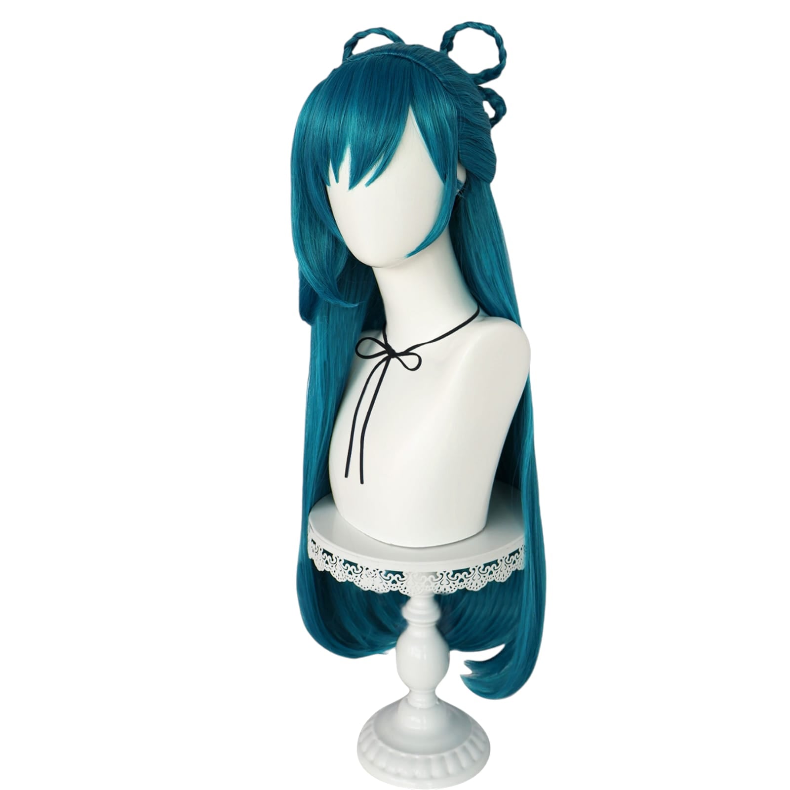 White Smoke Himari Azuma Cosplay Wig - Chained Soldier (Silver Short) (FEVERCOS)