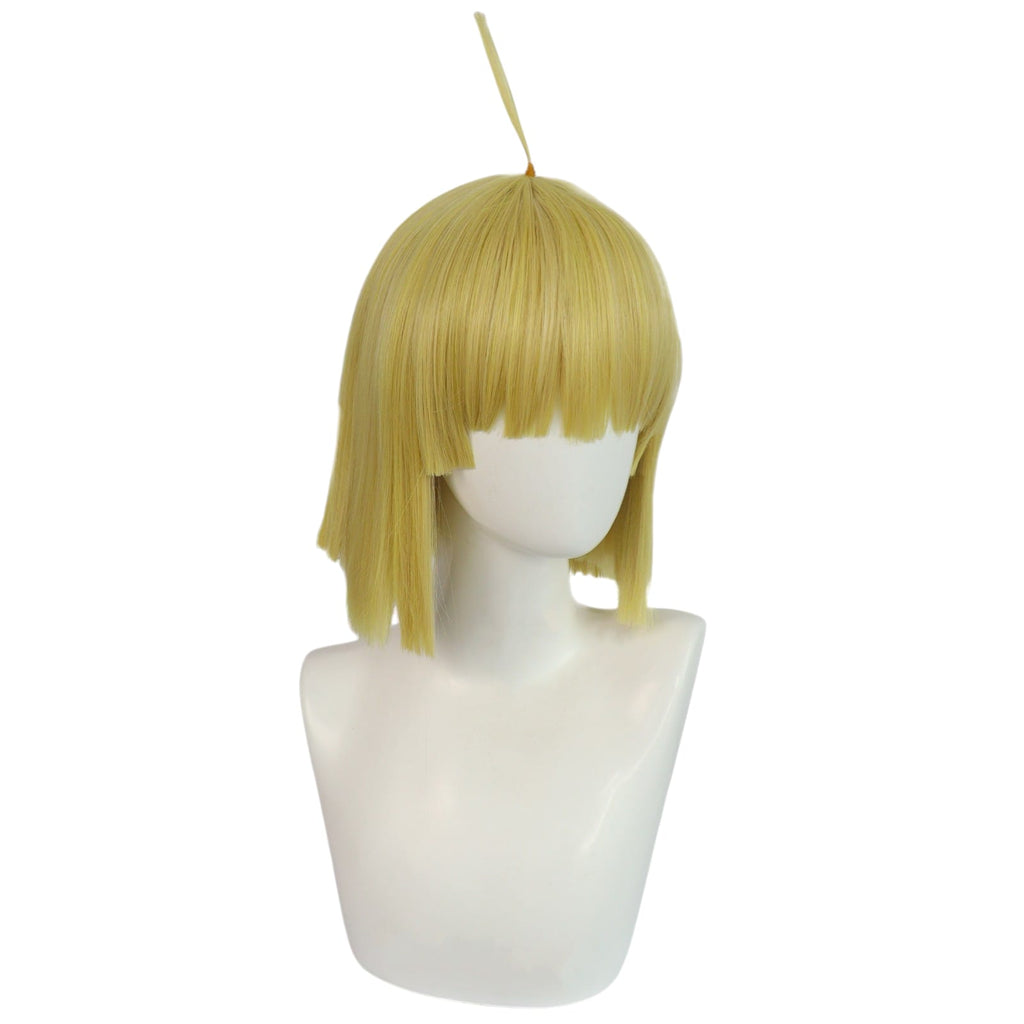 White Smoke Fuchi Yamada Asaemon Cosplay Wig - Hell's Paradise (Blonde Shag) (FEVERCOS)