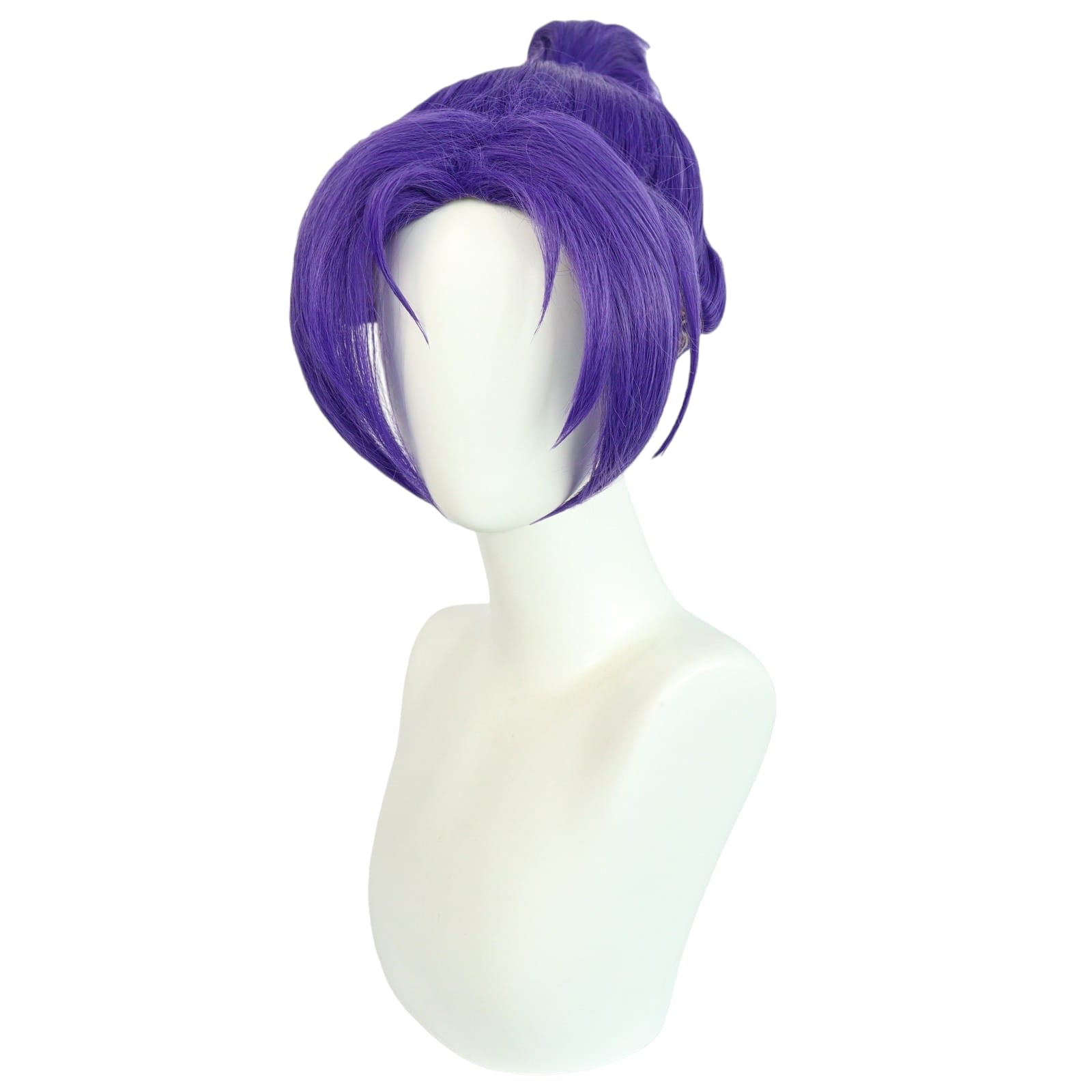 White Smoke Reo Mikage Cosplay Wig - Blue Lock (Purple Updo/Loose) (FEVERCOS)