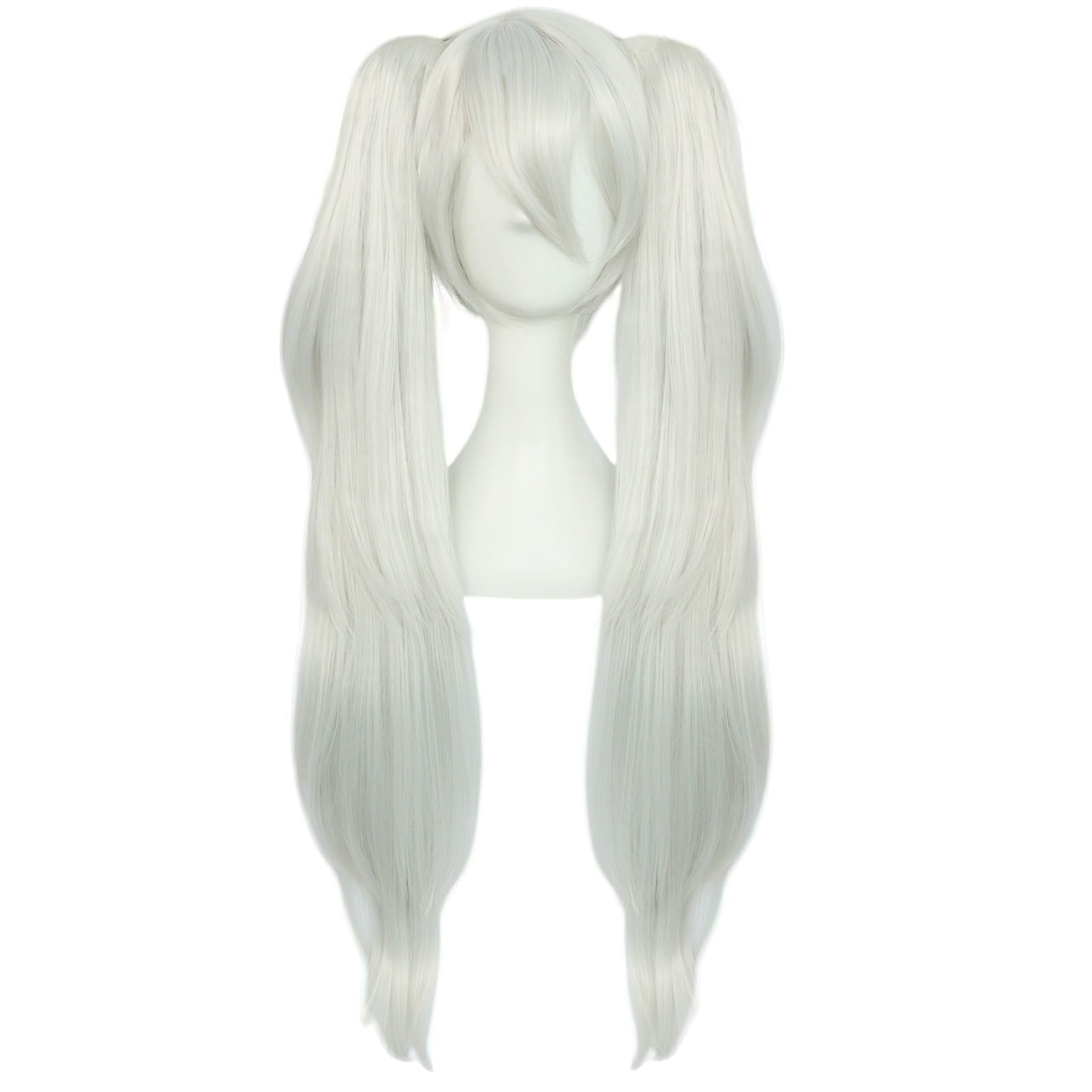 White Smoke Kuzuha (Genderbend) Cosplay Wig - Nijisanji VTuber (Silver Long) (FEVERCOS)