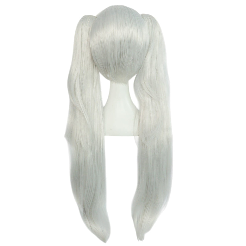 White Smoke Kuzuha (Genderbend) Cosplay Wig - Nijisanji VTuber (Silver Long) (FEVERCOS)