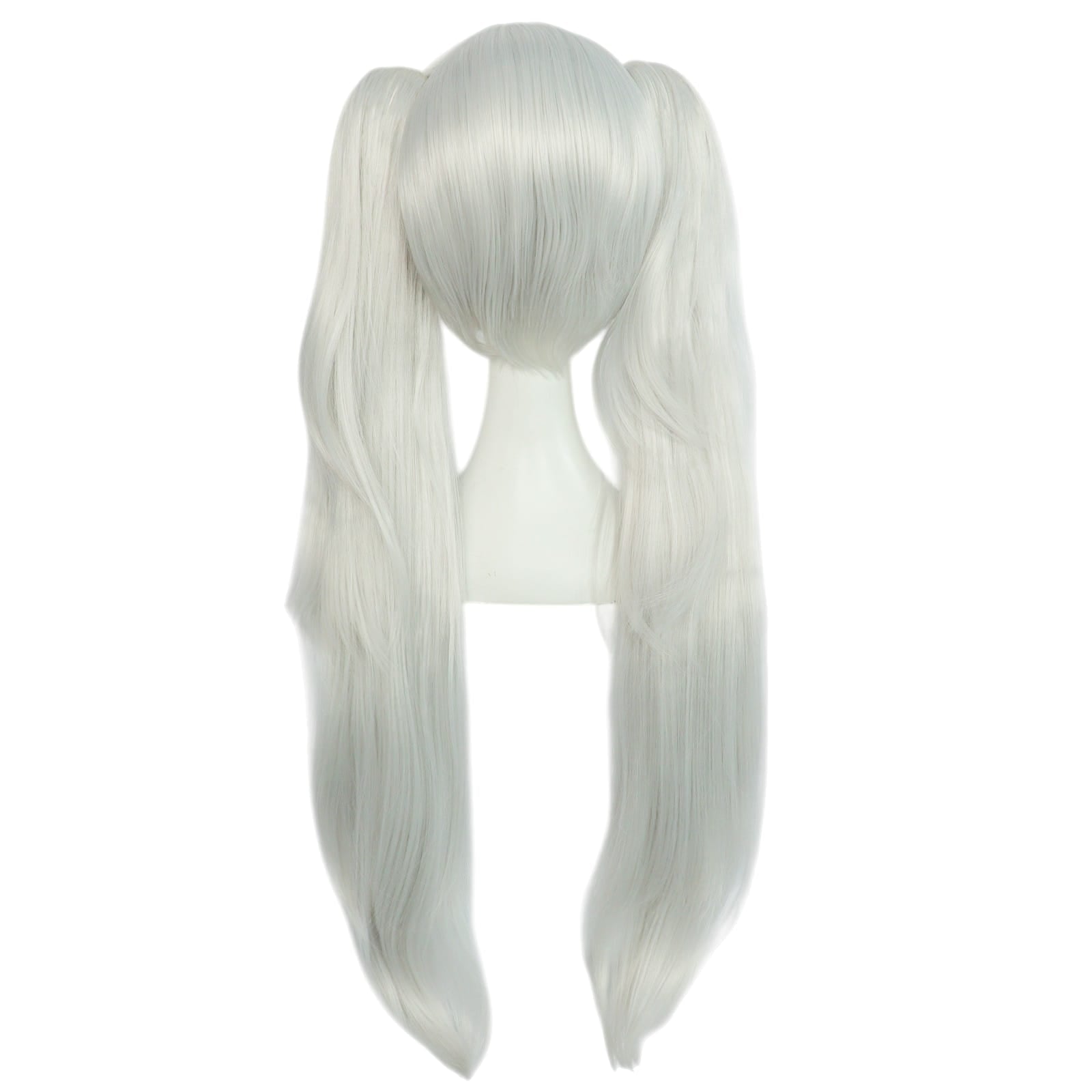 White Smoke Kuzuha (Genderbend) Cosplay Wig - Nijisanji VTuber (Silver Long) (FEVERCOS)