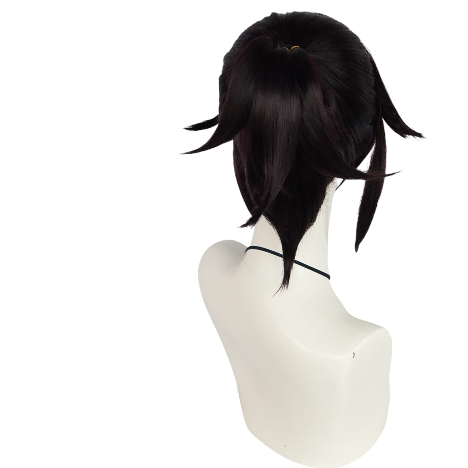 White Smoke Yato Cosplay Wig - Noragami (Dark Purple/Black) (FEVERCOS)
