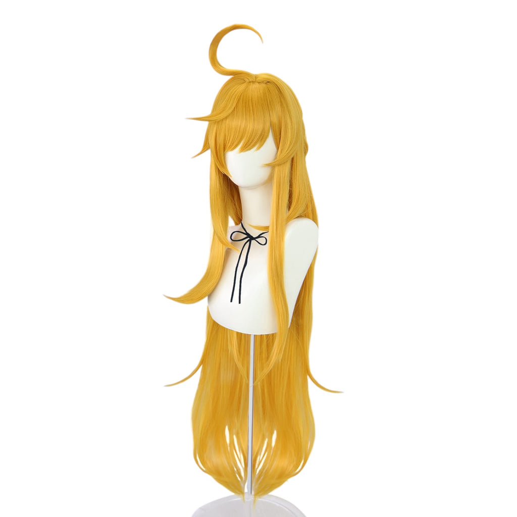 White Smoke Escoffier (Fan Concept) Cosplay Wig - Genshin Impact Style (Ginger Orange) (FEVERCOS)