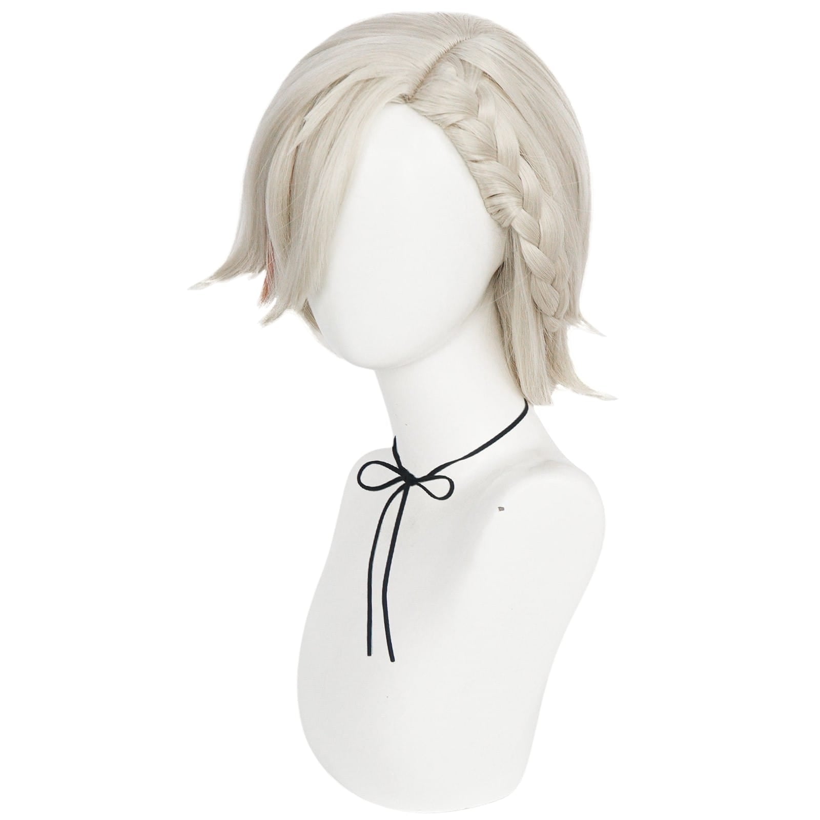 White Smoke Lyney Cosplay Wig - Genshin Impact (Silver/Black Gradient) (FEVERCOS)
