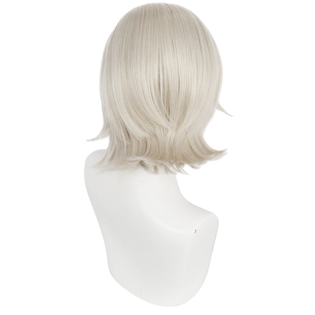 White Smoke Lyney Cosplay Wig - Genshin Impact (Silver/Black Gradient) (FEVERCOS)