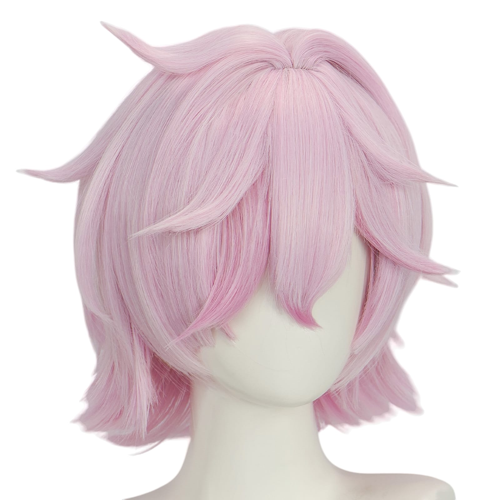 White Smoke Citlali (Taliya) Cosplay Wig - Genshin Impact (Pink/Gradient Short) (FEVERCOS)