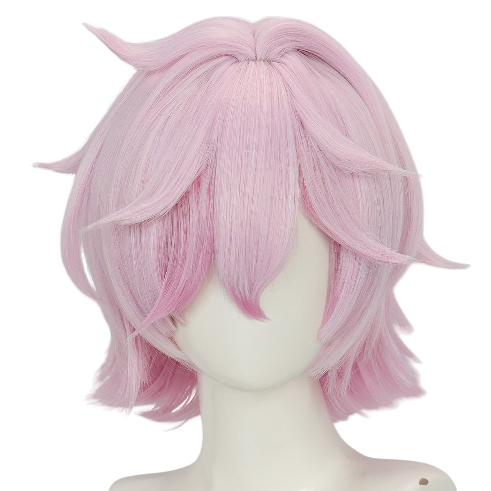 White Smoke Citlali (Taliya) Cosplay Wig - Genshin Impact (Pink/Gradient Short) (FEVERCOS)