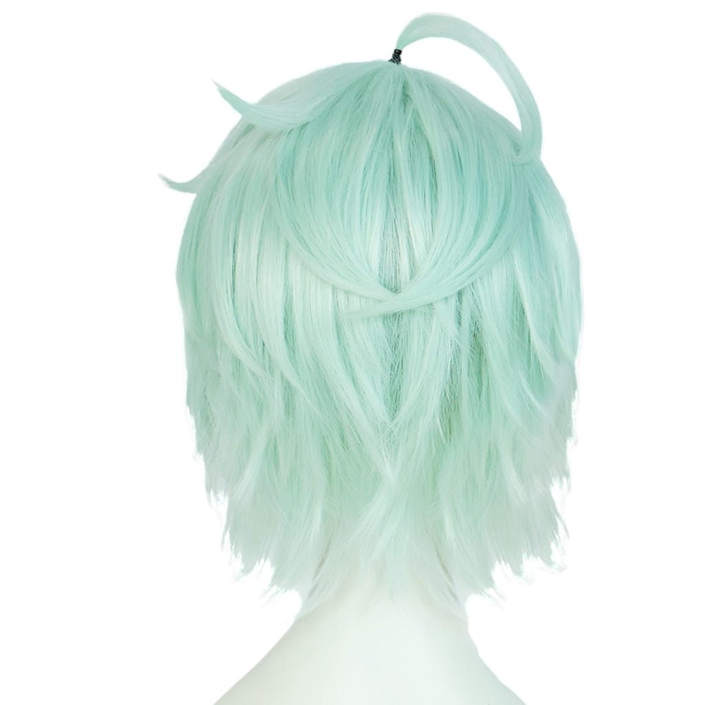 White Smoke Ifa Cosplay Wig - Genshin Impact (Pink/Purple Middle Part) (FEVERCOS)