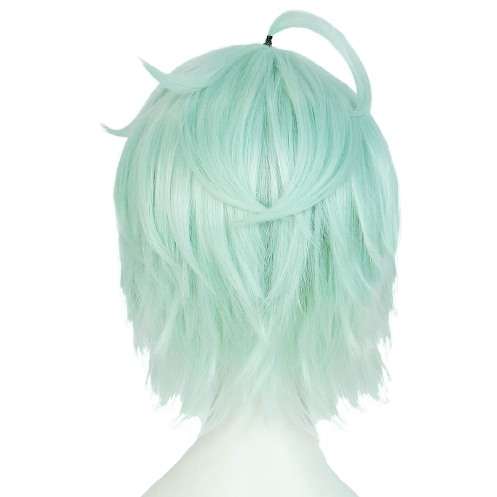 White Smoke Ifa Cosplay Wig - Genshin Impact (Pink/Purple Middle Part) (FEVERCOS)