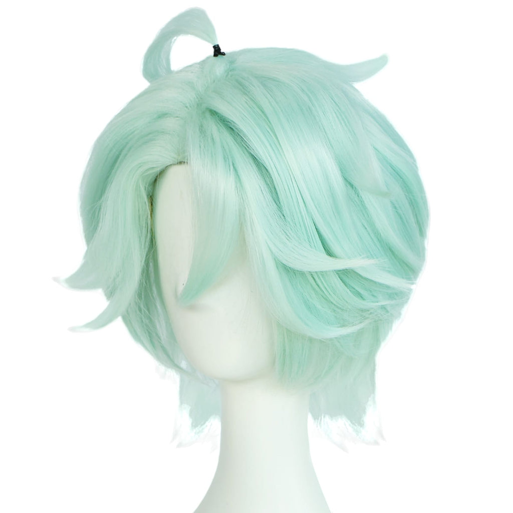 White Smoke Ifa Cosplay Wig - Genshin Impact (Pink/Purple Middle Part) (FEVERCOS)