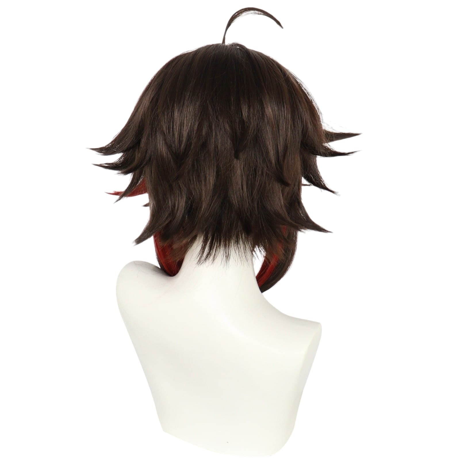 White Smoke Xiao (Red/Demon Ver.) Cosplay Wig - Genshin Impact (Fan Art Color) (FEVERCOS)