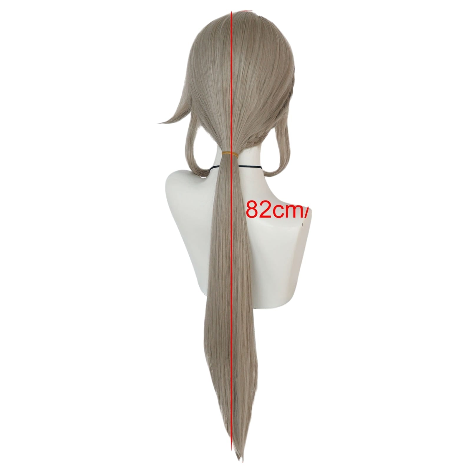 White Smoke Lynette Cosplay Wig - Genshin Impact (Ash Grey/Highlight) (FEVERCOS)
