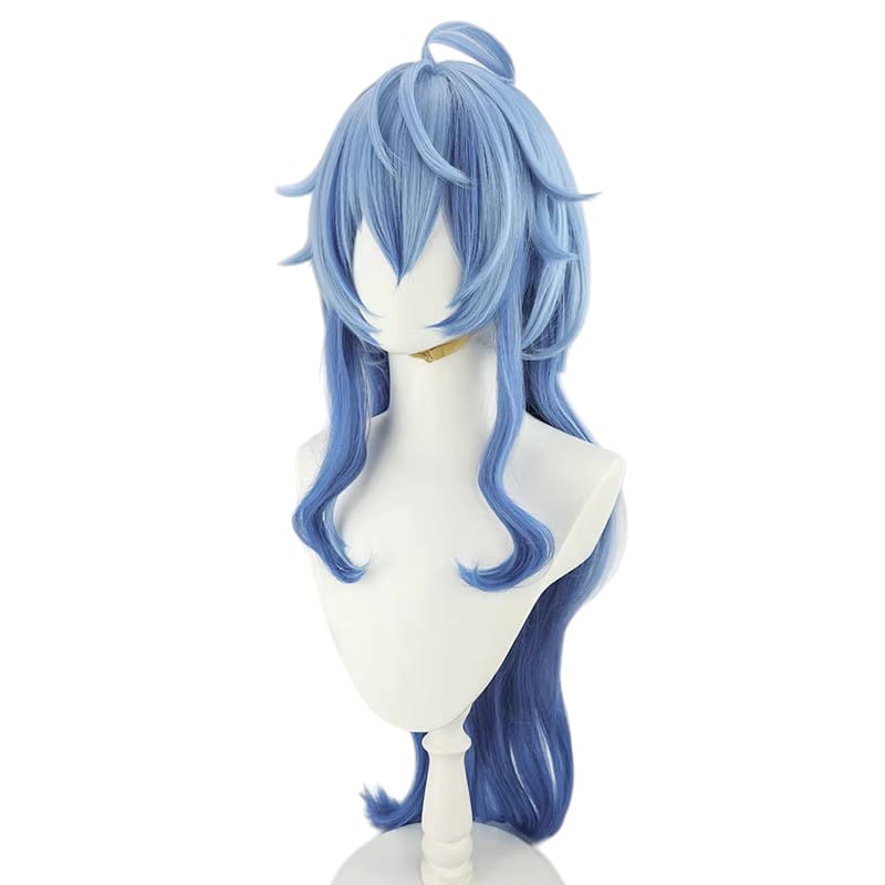 White Smoke Ganyu (Classic) Cosplay Wig - Genshin Impact (Blue Gradient) (FEVERCOS)