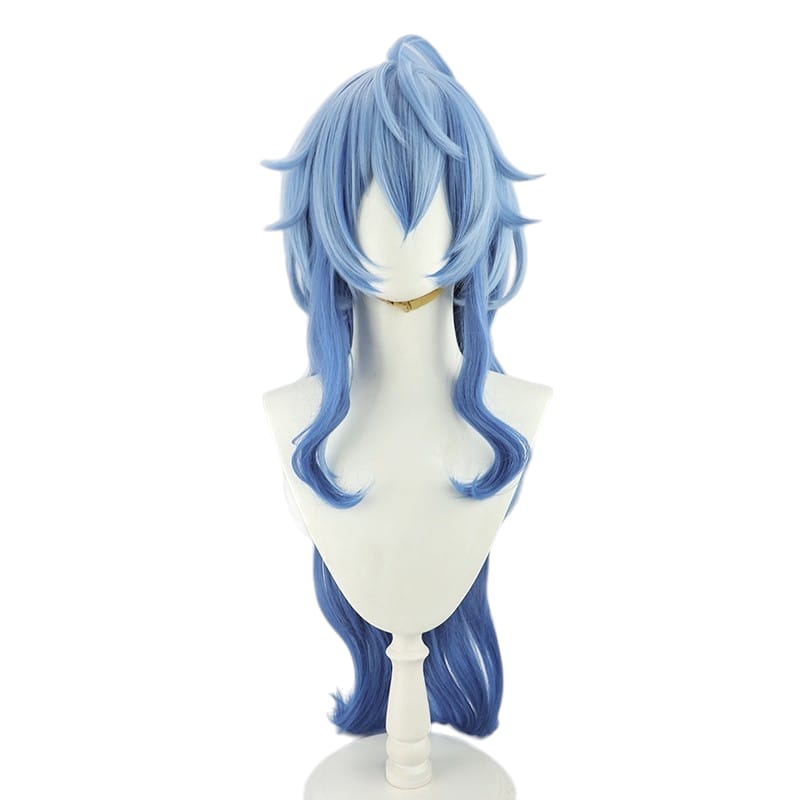 White Smoke Ganyu (Classic) Cosplay Wig - Genshin Impact (Blue Gradient) (FEVERCOS)