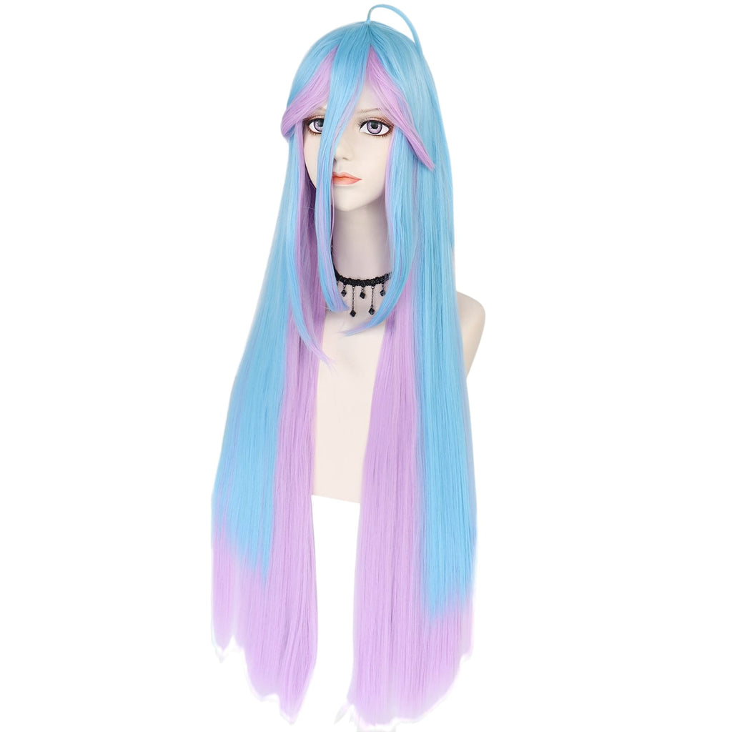 White Smoke Shiro Cosplay Wig - No Game No Life (Pastel Rainbow Gradient) (FEVERCOS)