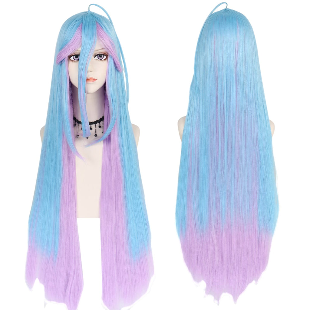 White Smoke Shiro Cosplay Wig - No Game No Life (Pastel Rainbow Gradient) (FEVERCOS)