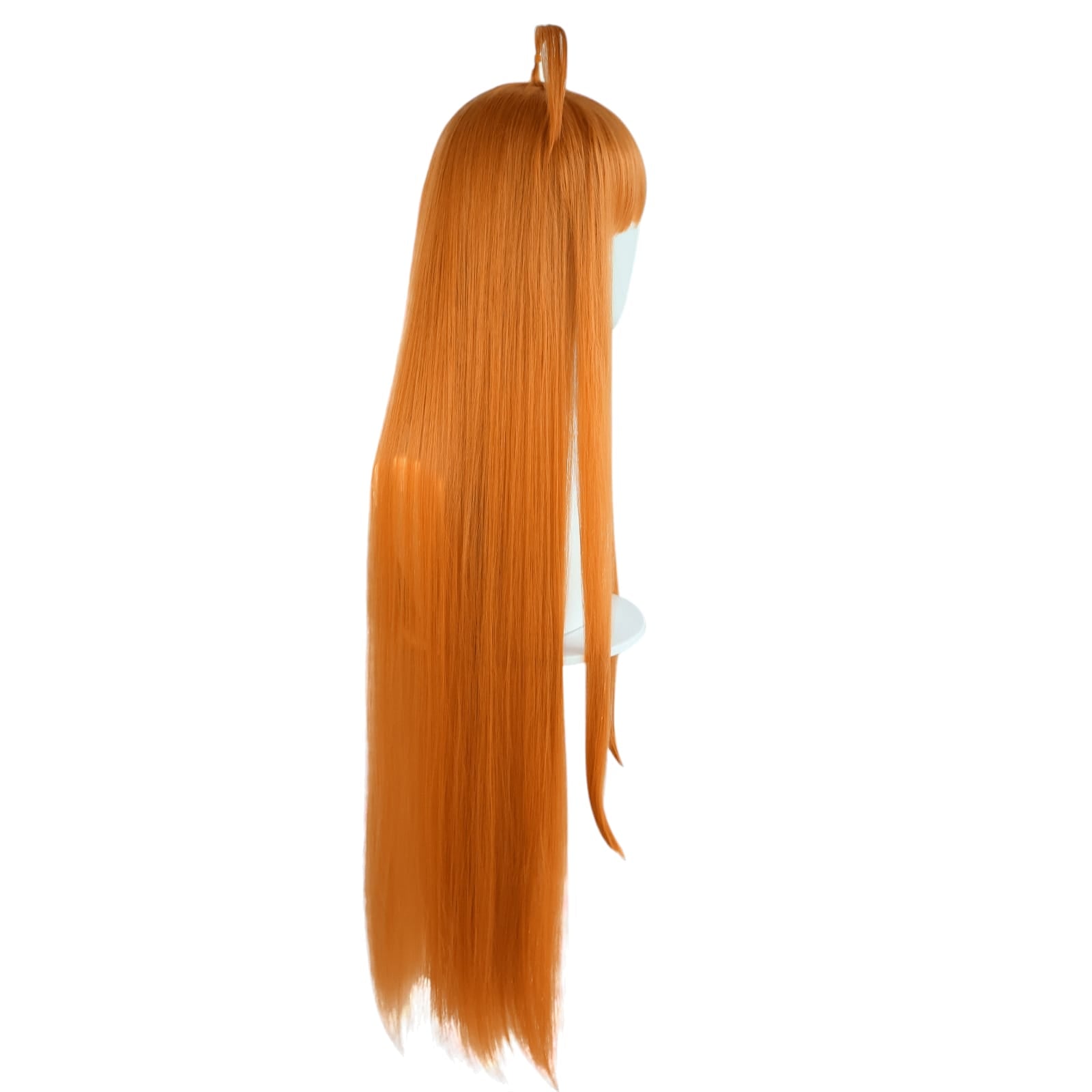 White Smoke Futaba Sakura (Oracle) Cosplay Wig - Persona 5 (Orange Long) (FEVERCOS)