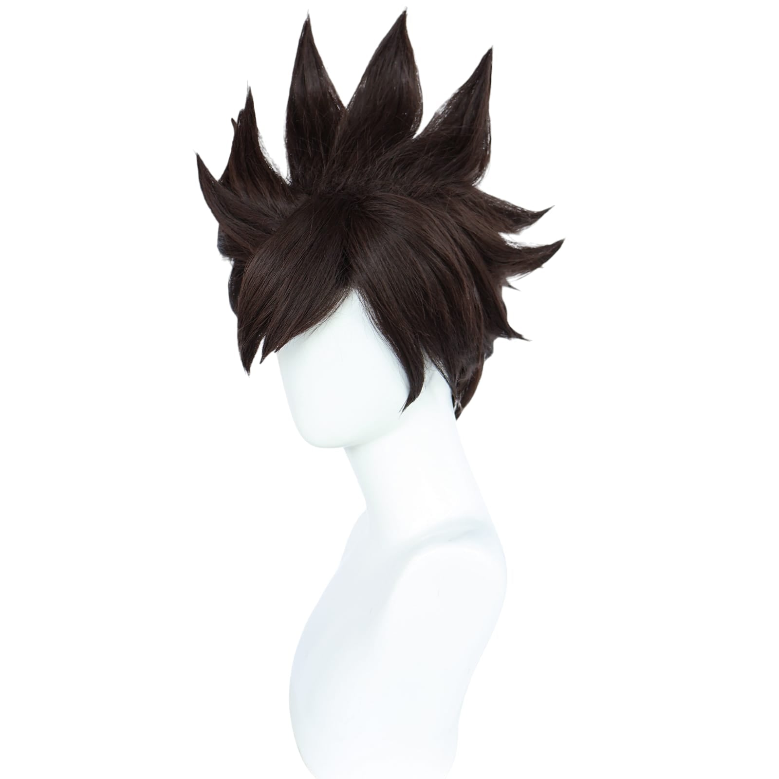 White Smoke Adam Cosplay Wig - Hazbin Hotel (Ash Brown Short) (FEVERCOS)