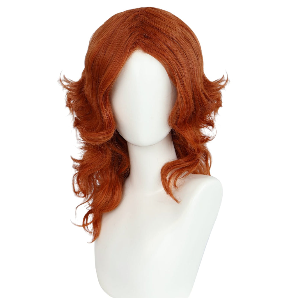 White Smoke Zarina (The Pirate Fairy) Cosplay Wig - Disney Fairies (Auburn Wavy) (FEVERCOS)