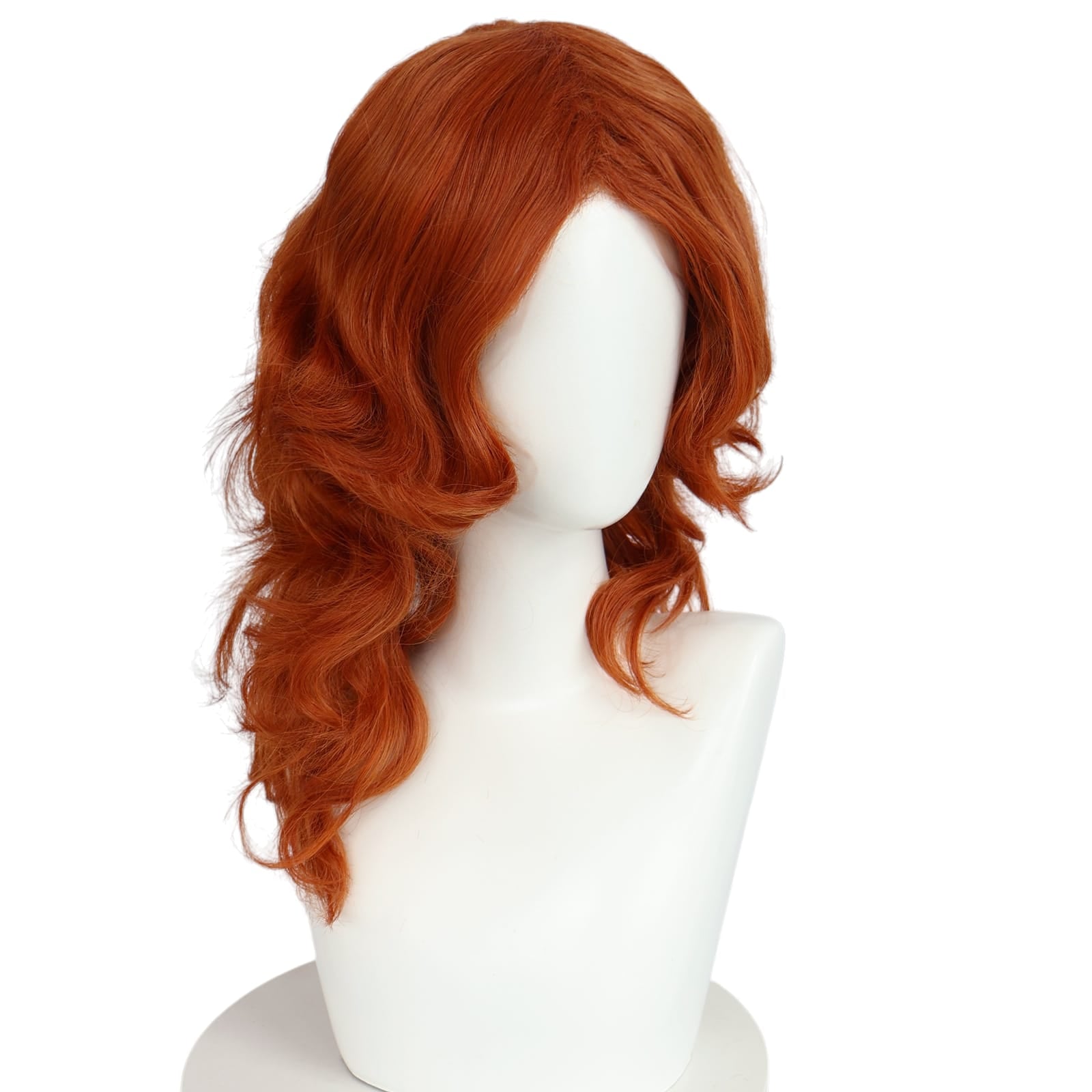 White Smoke Zarina (The Pirate Fairy) Cosplay Wig - Disney Fairies (Auburn Wavy) (FEVERCOS)