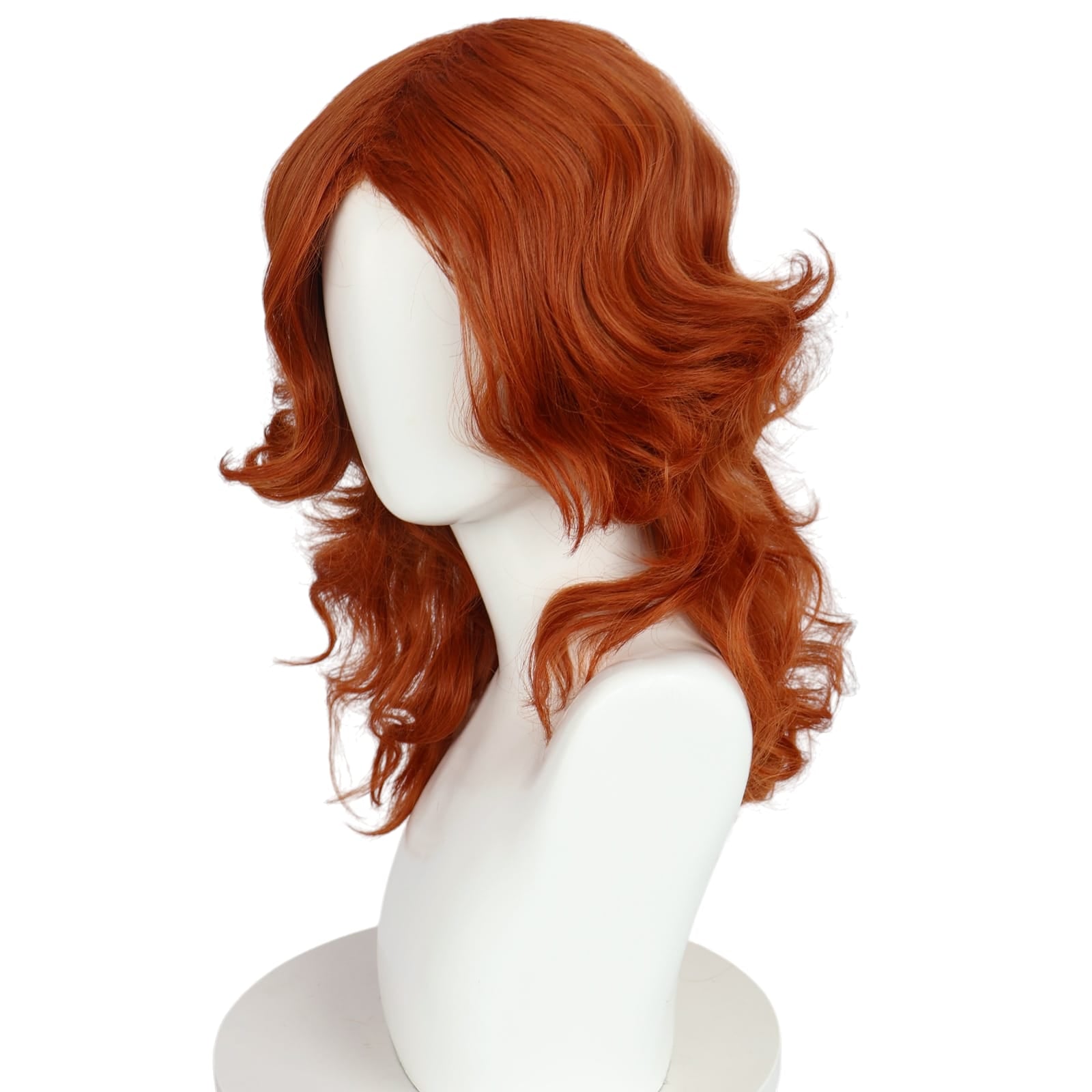 White Smoke Zarina (The Pirate Fairy) Cosplay Wig - Disney Fairies (Auburn Wavy) (FEVERCOS)