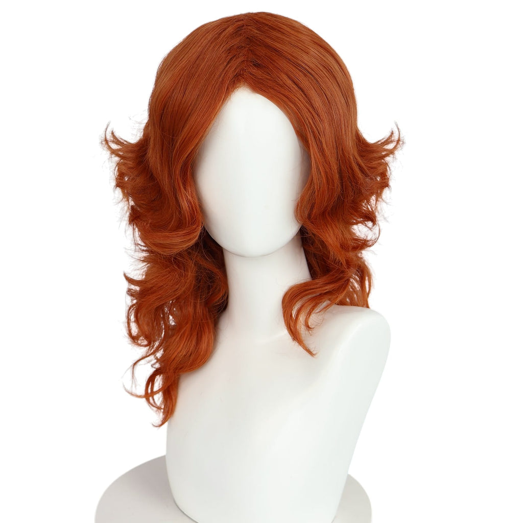 White Smoke Zarina (The Pirate Fairy) Cosplay Wig - Disney Fairies (Auburn Wavy) (FEVERCOS)