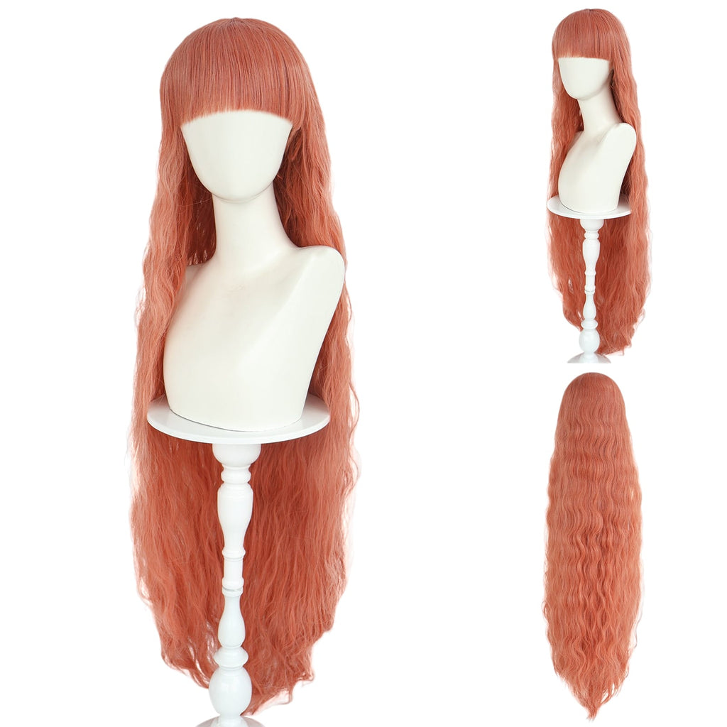 White Smoke Frill (Max Volume) Cosplay Wig - Wonder Egg Priority (120cm Crimped) (FEVERCOS)
