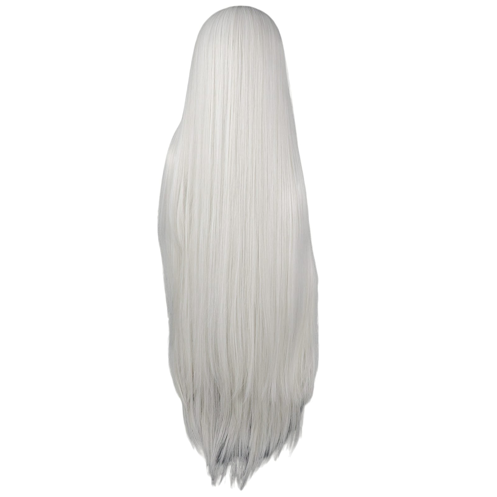 White Smoke Sachiko Juraku Cosplay Wig - Kakegurui Twin (Silver Hime Cut) (FEVERCOS)