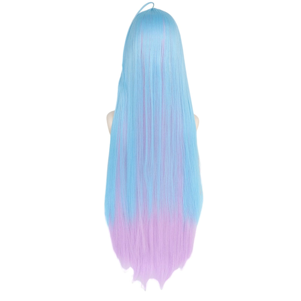 White Smoke Shiro Cosplay Wig - No Game No Life (Pastel Rainbow Gradient) (FEVERCOS)