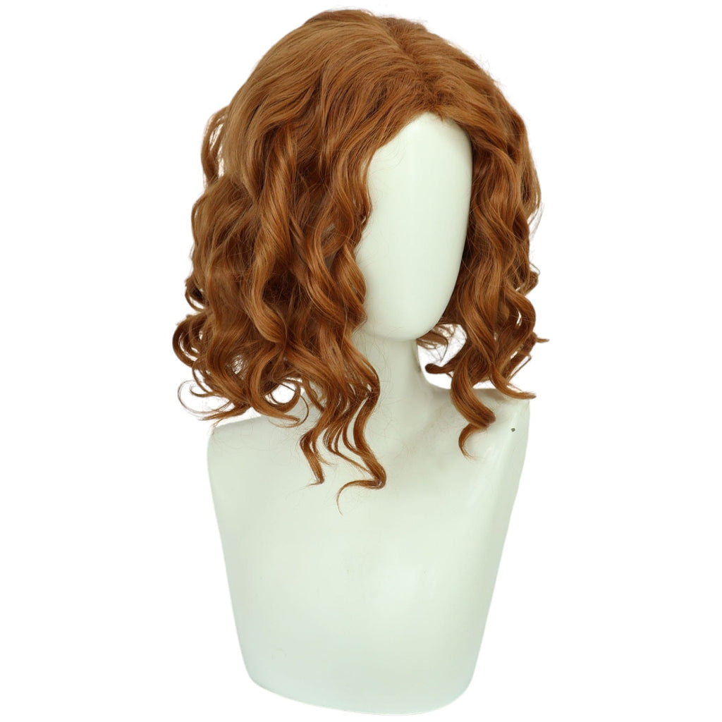 White Smoke Doric Cosplay Wig - Dungeons & Dragons: Honor Among Thieves (Ginger Curly) (FEVERCOS)