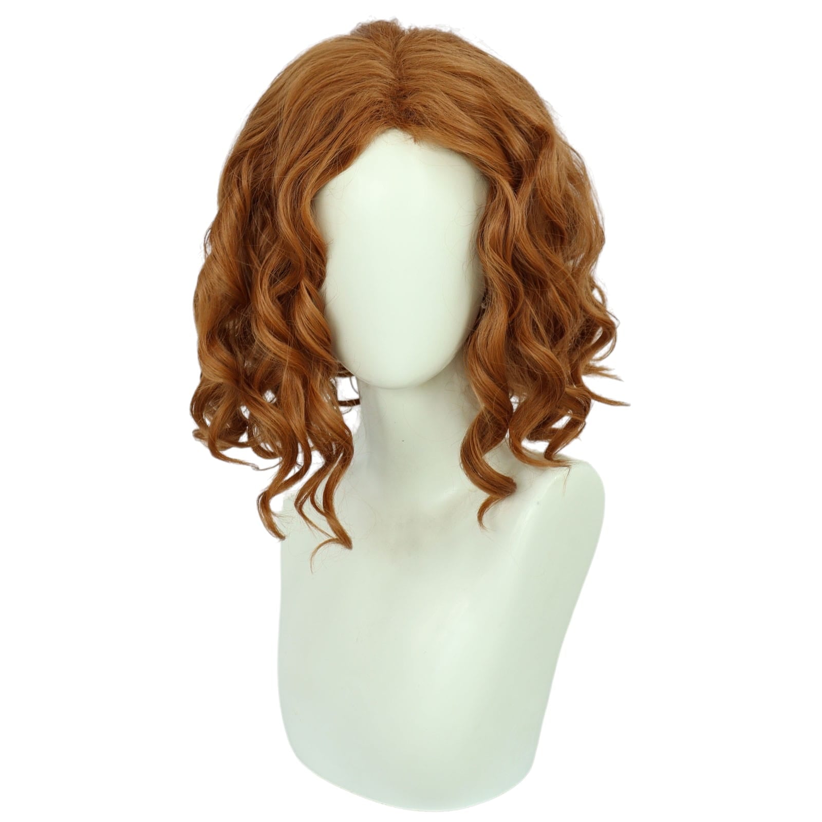 White Smoke Doric Cosplay Wig - Dungeons & Dragons: Honor Among Thieves (Ginger Curly) (FEVERCOS)