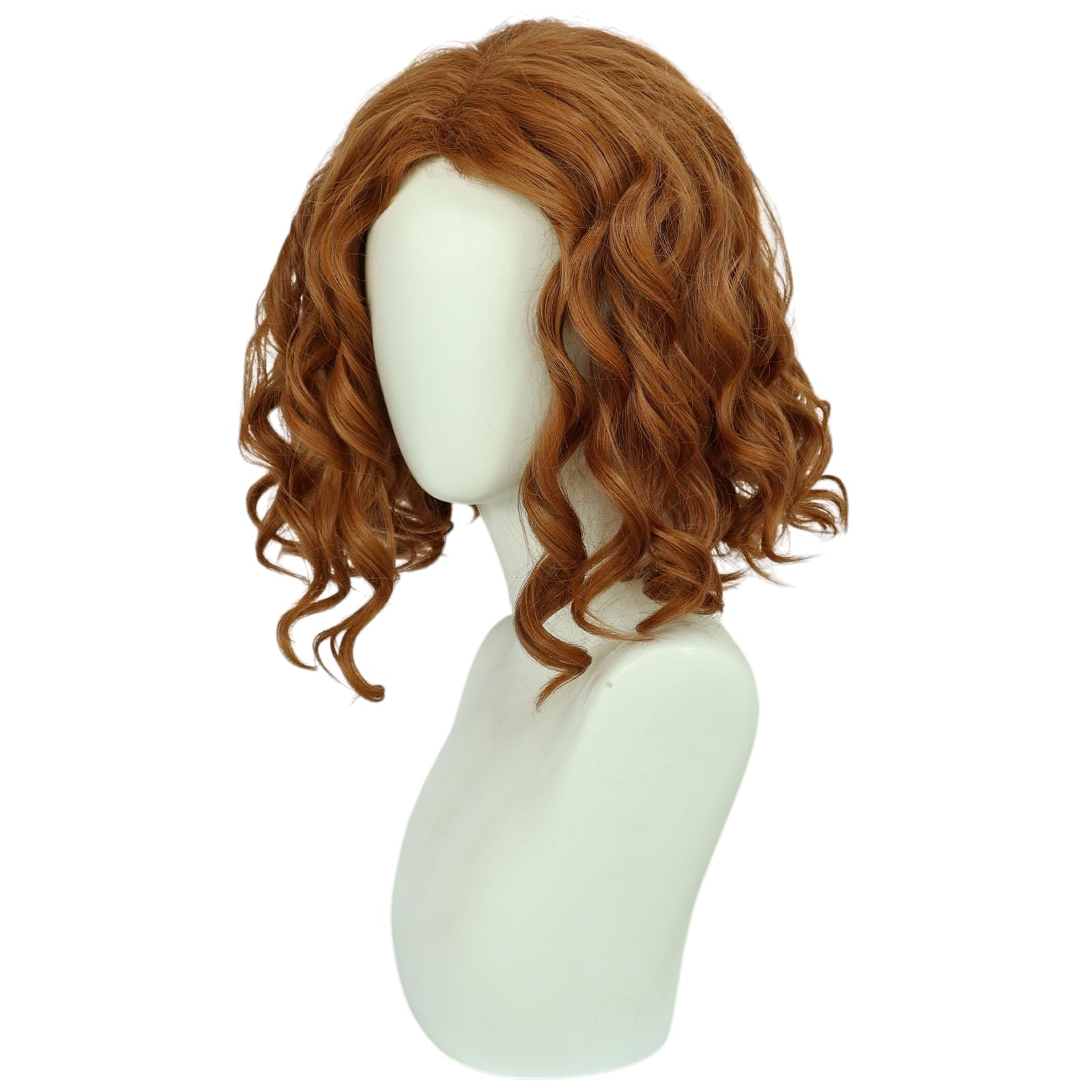 White Smoke Doric Cosplay Wig - Dungeons & Dragons: Honor Among Thieves (Ginger Curly) (FEVERCOS)