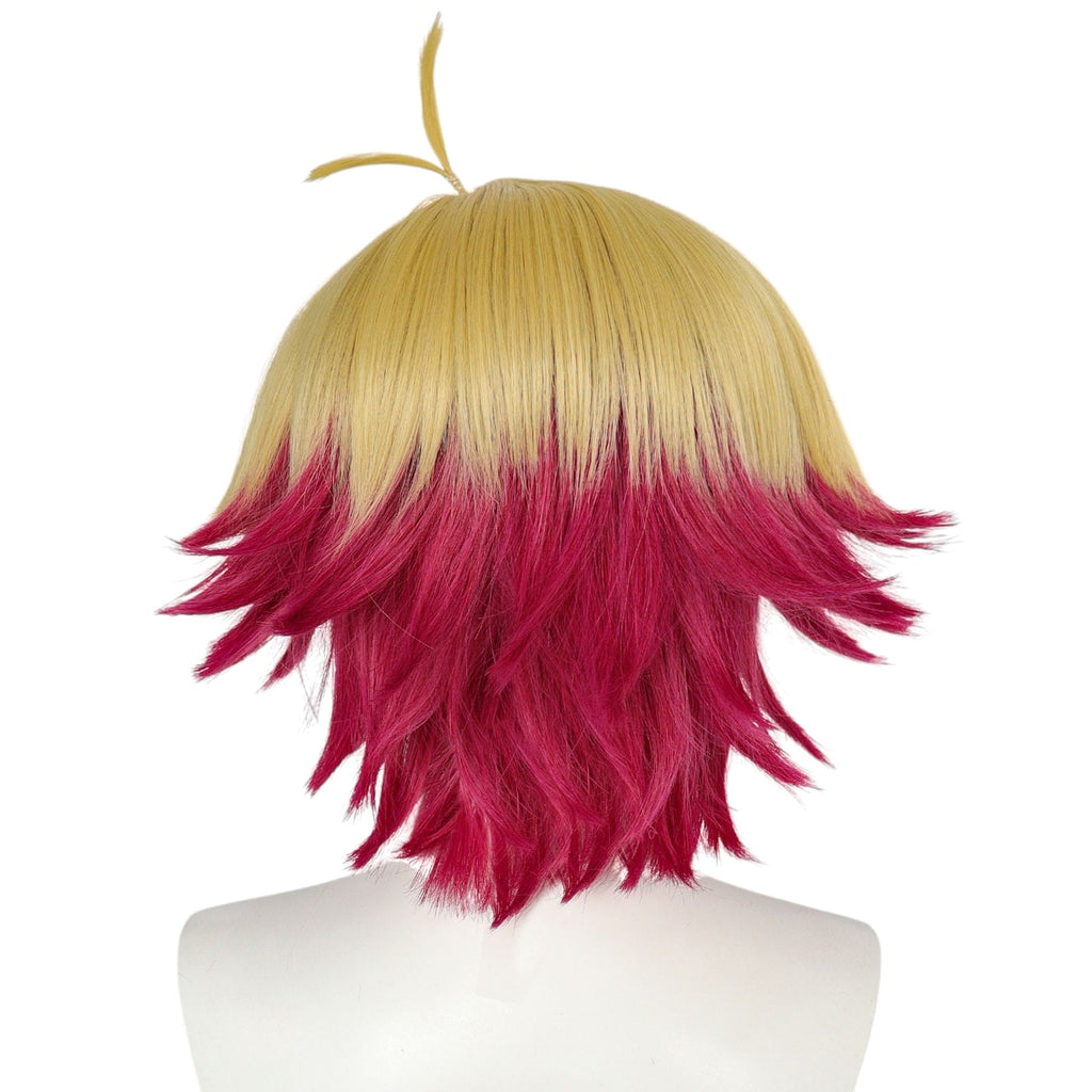 White Smoke Alexis Ness Cosplay Wig - Blue Lock (Gradient Magenta Tips) (FEVERCOS)