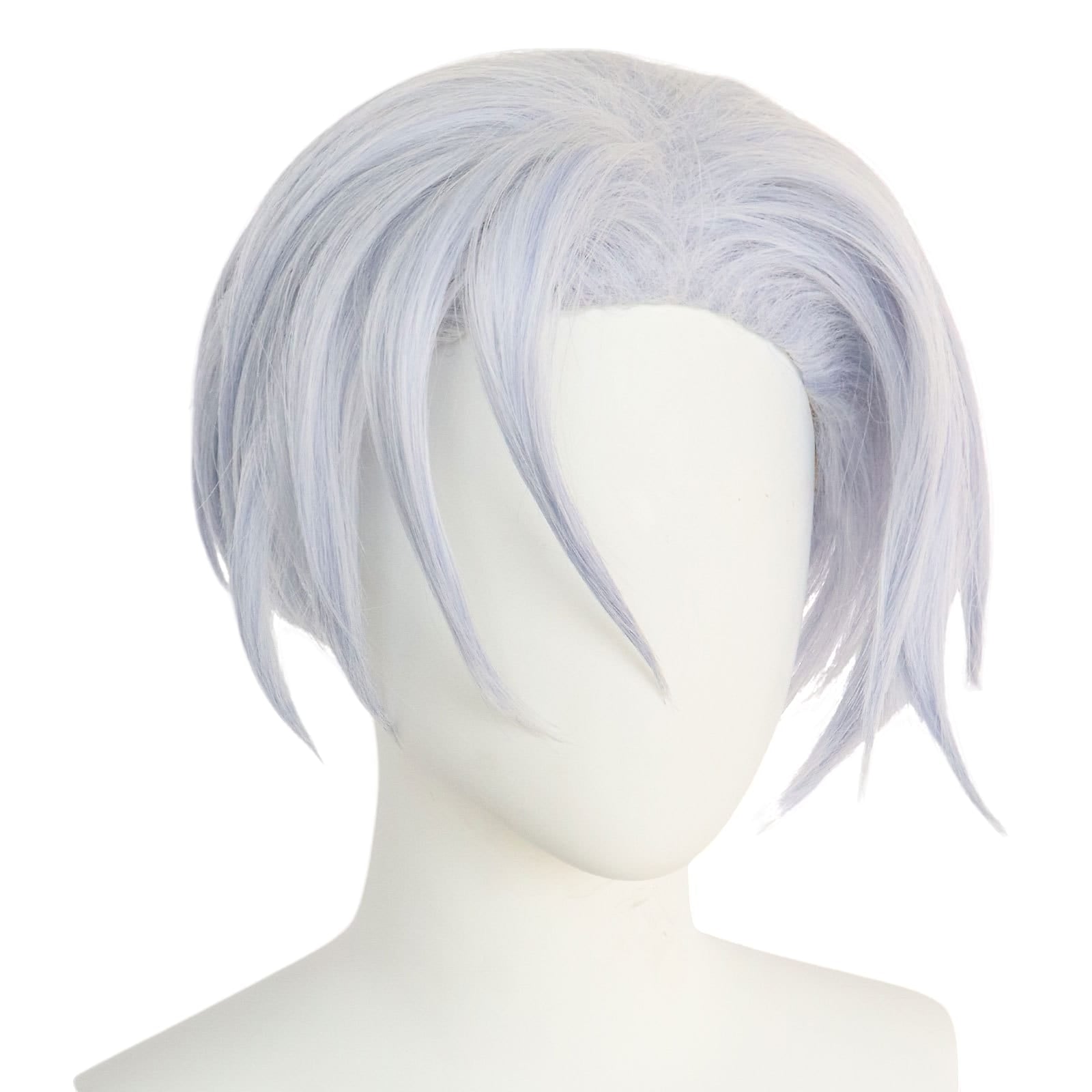 White Smoke Izana Kurokawa Cosplay Wig - Tokyo Revengers (Silver Center Part) (FEVERCOS)