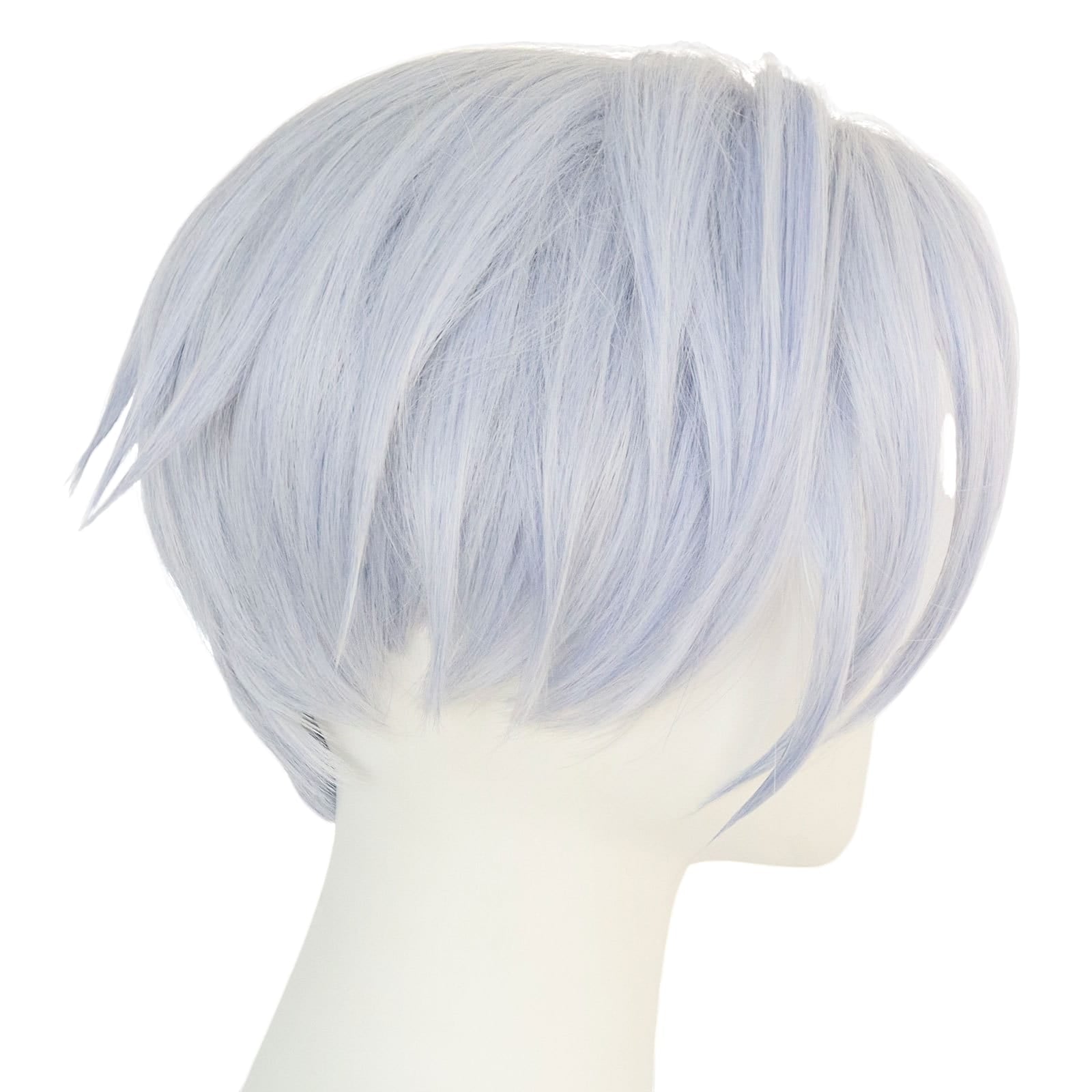 White Smoke Izana Kurokawa Cosplay Wig - Tokyo Revengers (Silver Center Part) (FEVERCOS)