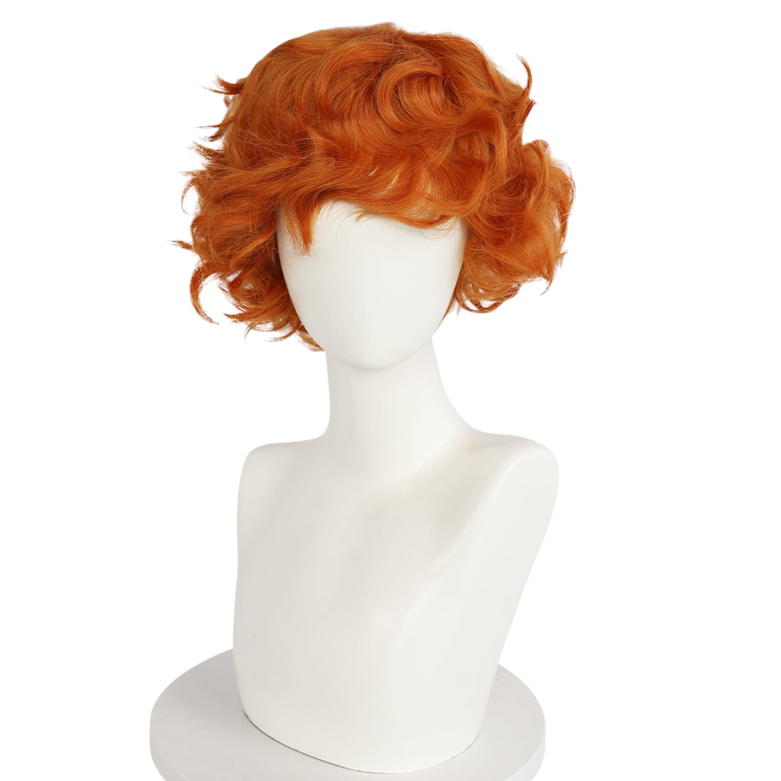 White Smoke Brief (Geek Boy) Cosplay Wig - Panty & Stocking with Garterbelt (Short Brown) (FEVERCOS)