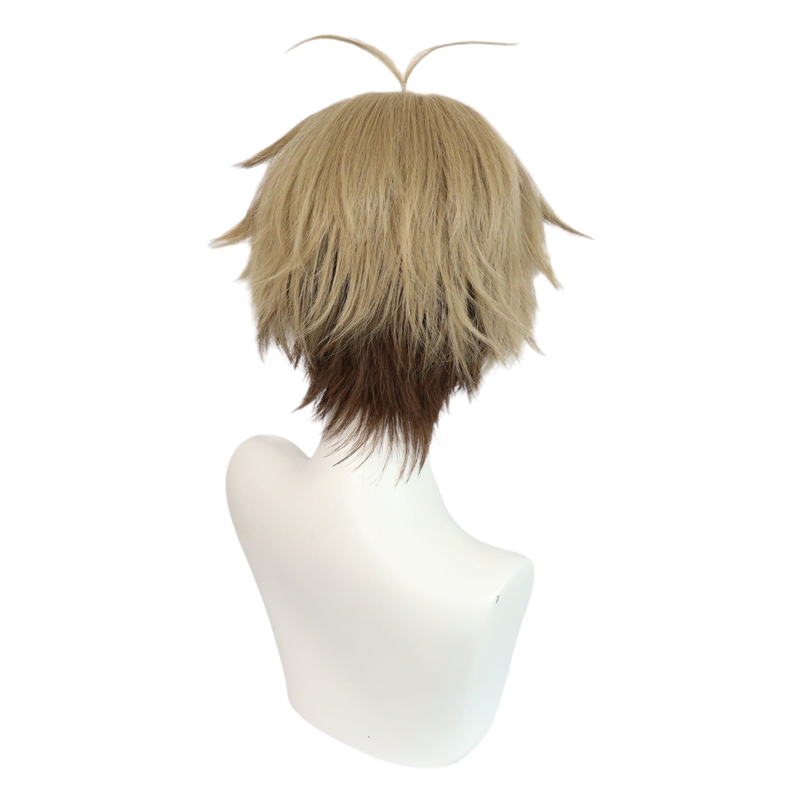 White Smoke Alban Knox Cosplay Wig - Nijisanji EN (Orange/Black Highlights) (FEVERCOS)