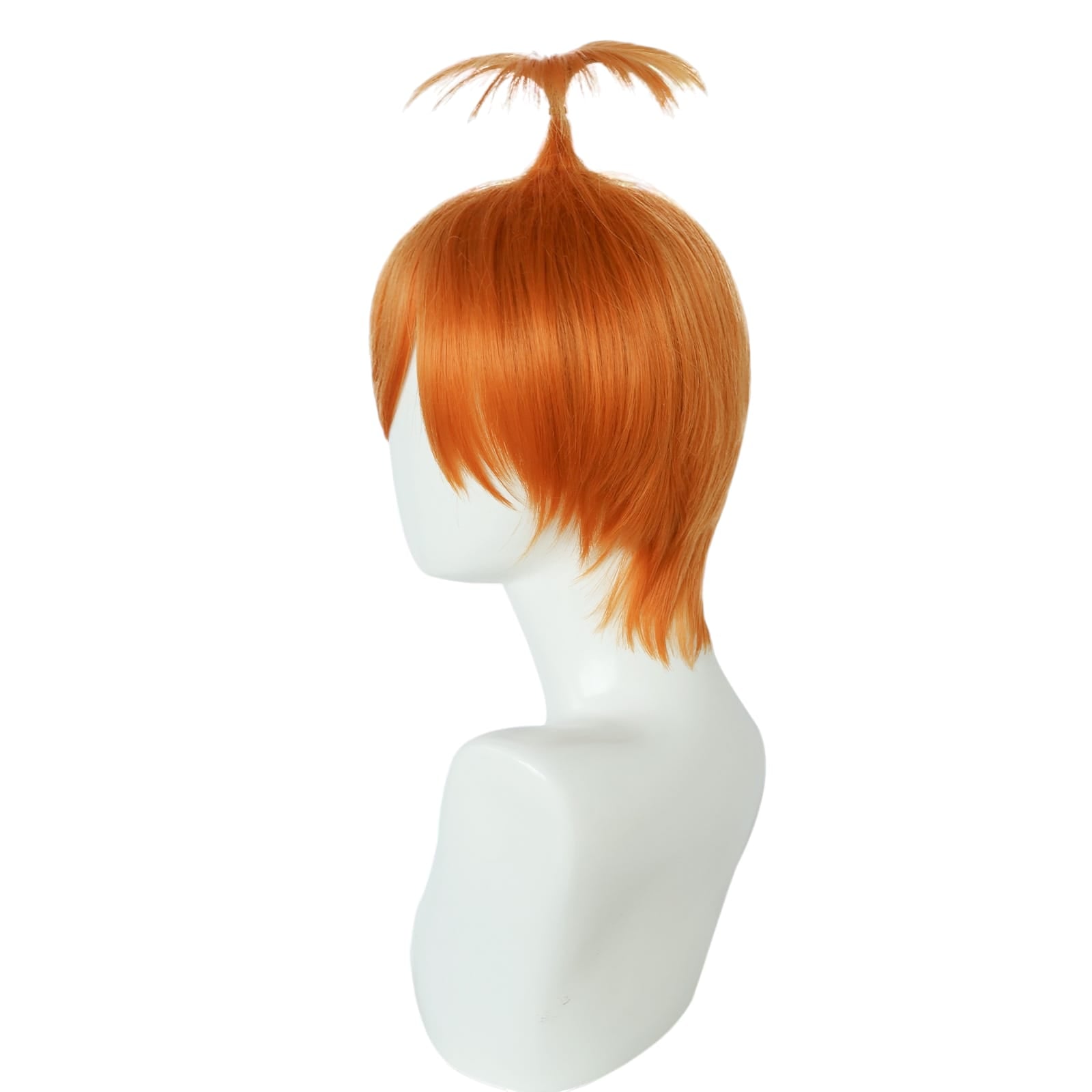 White Smoke Anxiety (Jiao Jiao) Cosplay Wig - Inside Out 2 (Orange Frizzy) (FEVERCOS)