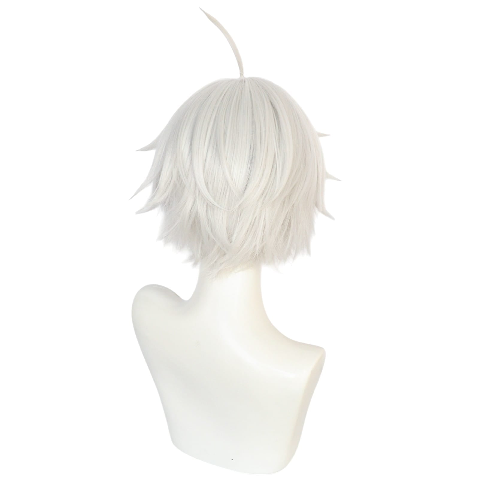 White Smoke Nagi Seishiro Cosplay Wig - Blue Lock (White Messy) (FEVERCOS)