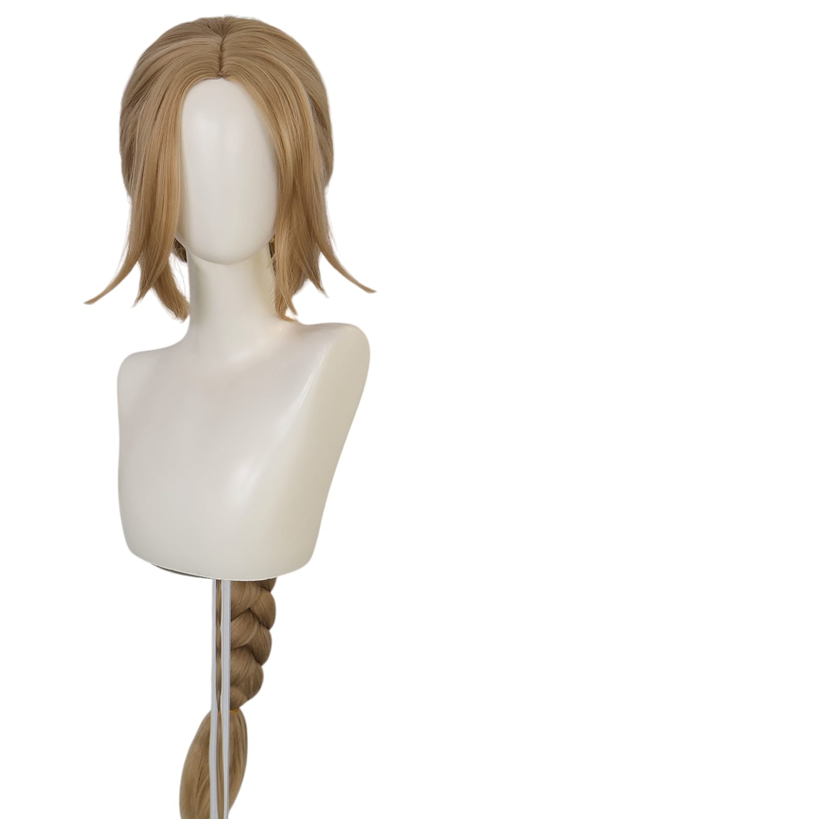 White Smoke Orin the Red Cosplay Wig - Baldur's Gate 3 (Blonde Braids) (FEVERCOS)