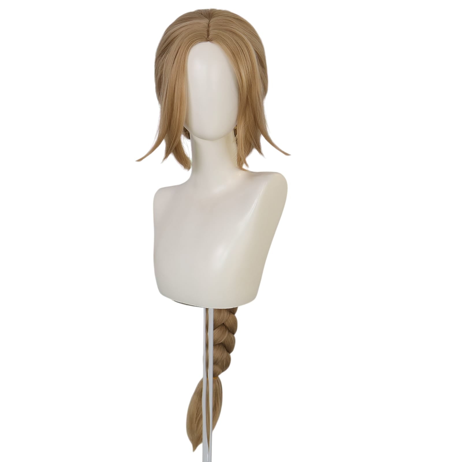 White Smoke Orin the Red Cosplay Wig - Baldur's Gate 3 (Blonde Braids) (FEVERCOS)