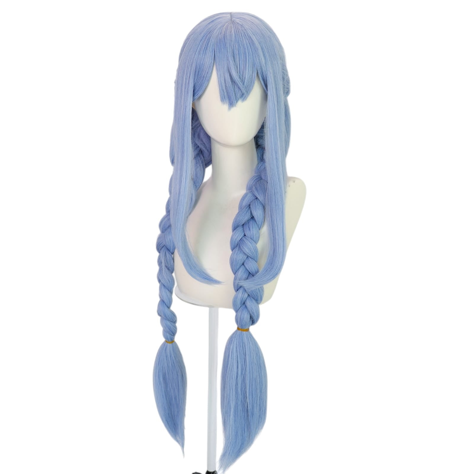 White Smoke Justina Gu (Blue Rabbit/Dream) Cosplay Wig - Naraka (Ice Blue Braid) (FEVERCOS)