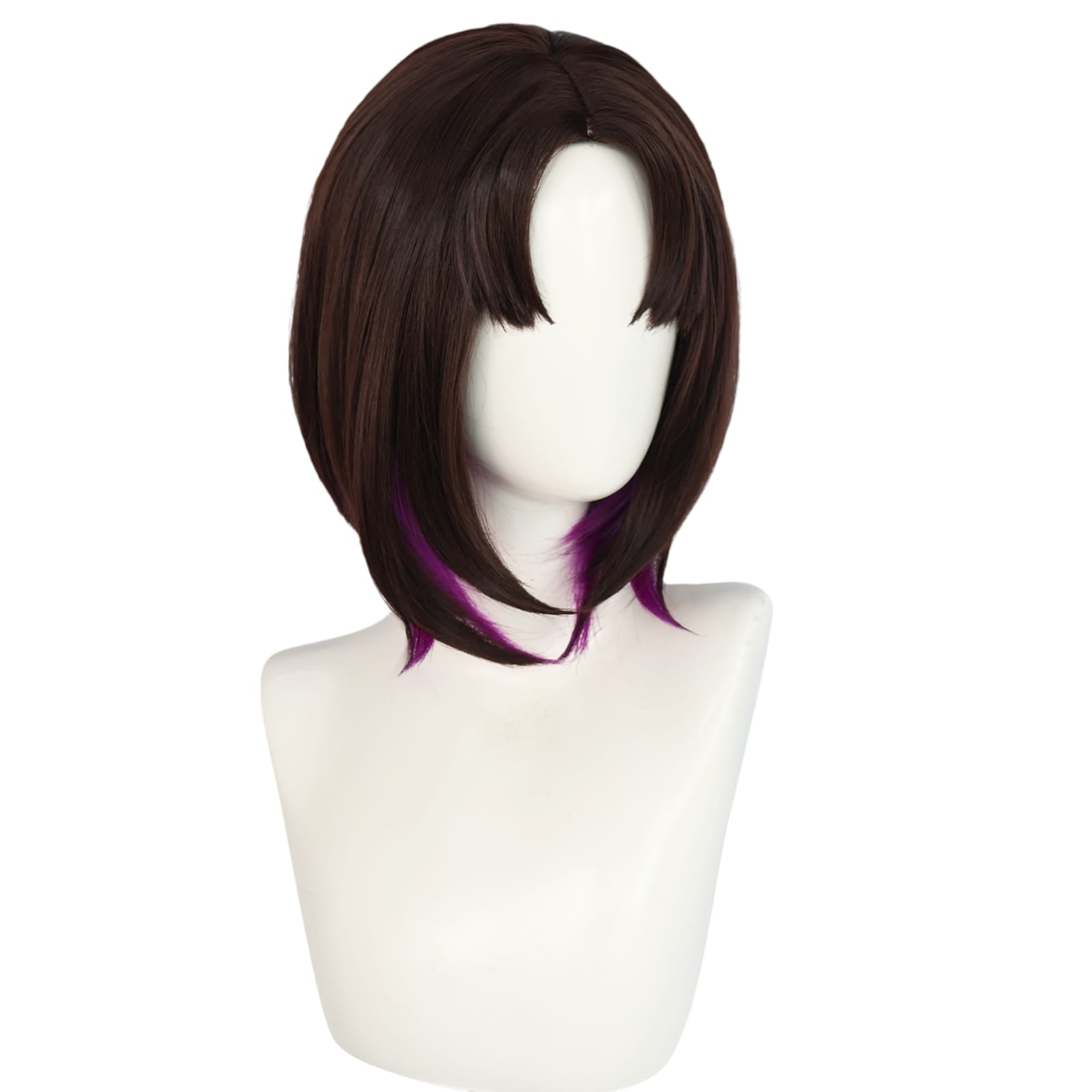 White Smoke Elma Cosplay Wig - Miss Kobayashi's Dragon Maid (Black/Purple Gradient) (FEVERCOS)