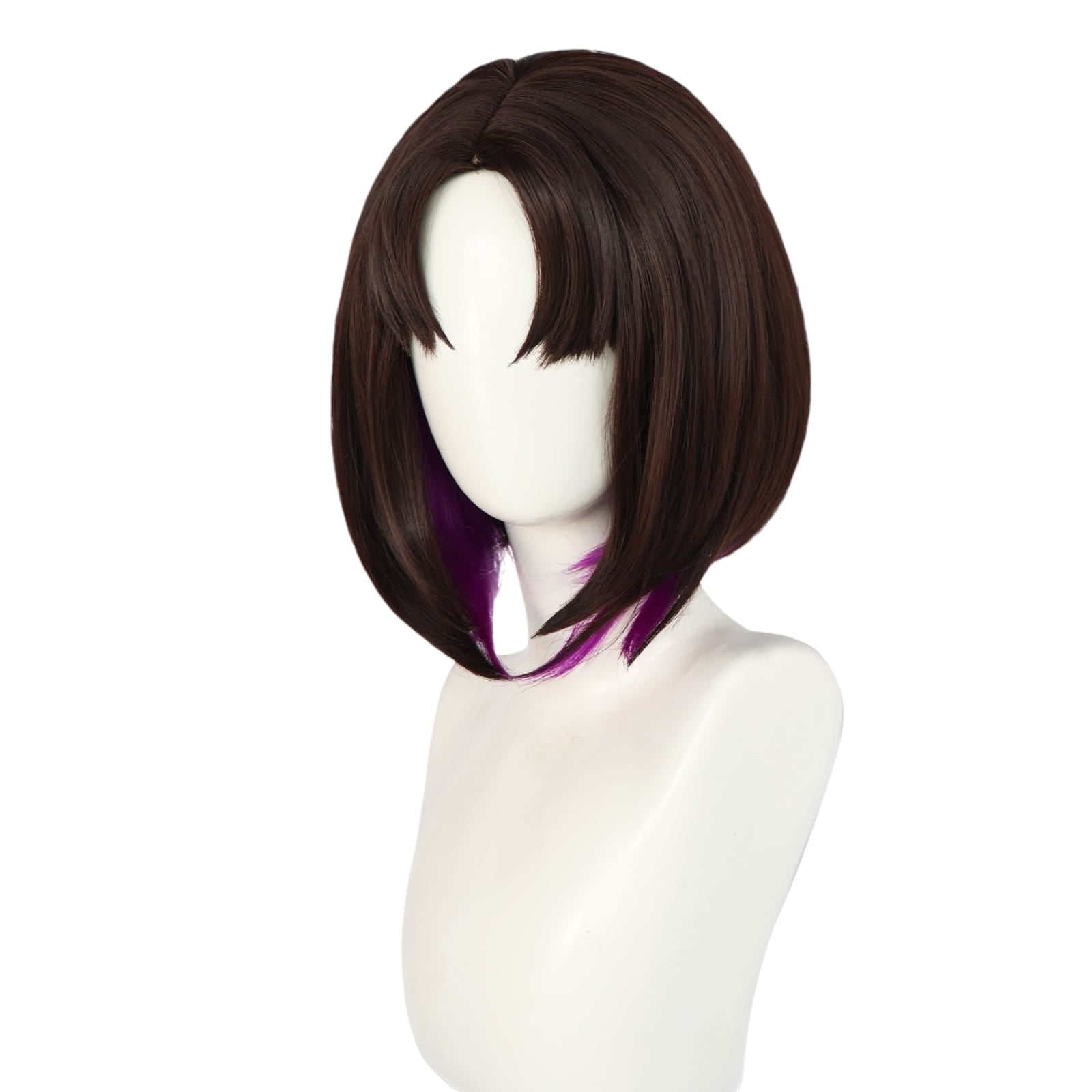 White Smoke Elma Cosplay Wig - Miss Kobayashi's Dragon Maid (Black/Purple Gradient) (FEVERCOS)