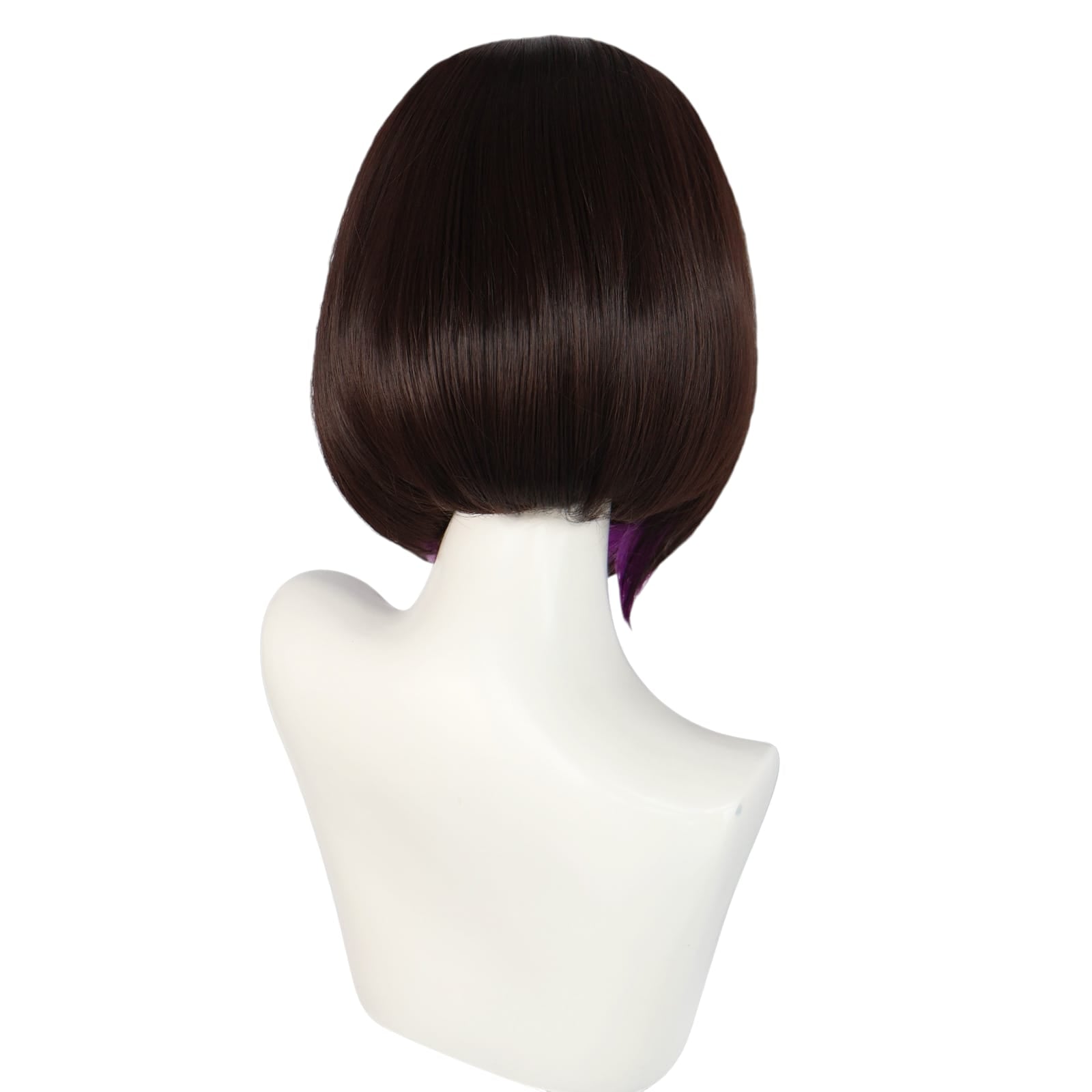 White Smoke Elma Cosplay Wig - Miss Kobayashi's Dragon Maid (Black/Purple Gradient) (FEVERCOS)