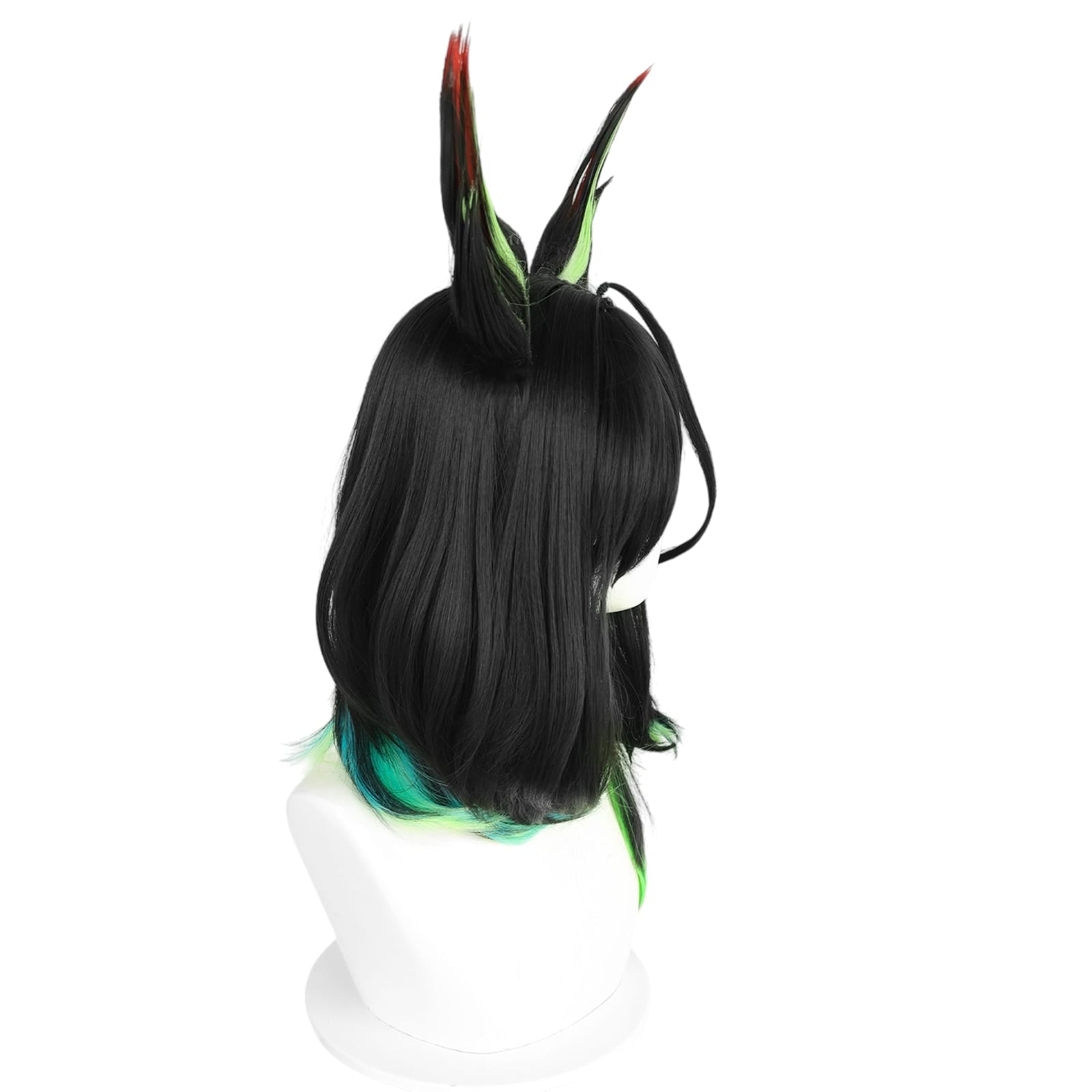 White Smoke Eyjafjalla (Hvit Aska) Cosplay Wig - Arknights (Pink/White Gradient) (FEVERCOS)