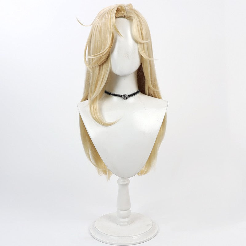 NIKKE Ein Cosplay Wig - Light Yellow Scalp for Genius Engineer