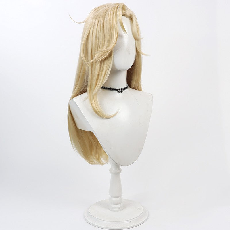 NIKKE Ein Cosplay Wig - Light Yellow Scalp for Genius Engineer