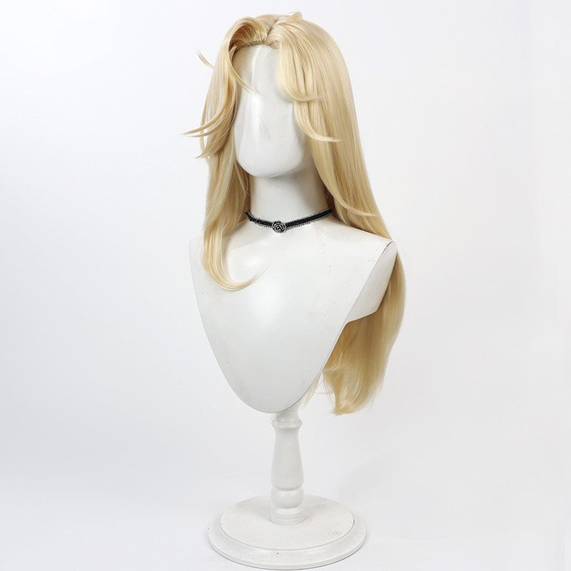 NIKKE Ein Cosplay Wig - Light Yellow Scalp for Genius Engineer